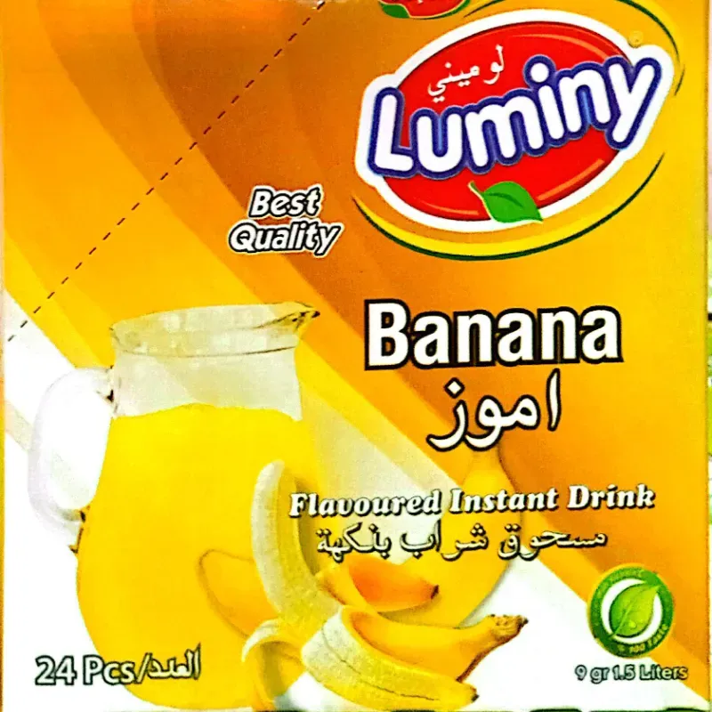 Refresco Instantáneo Luminy de Platanito