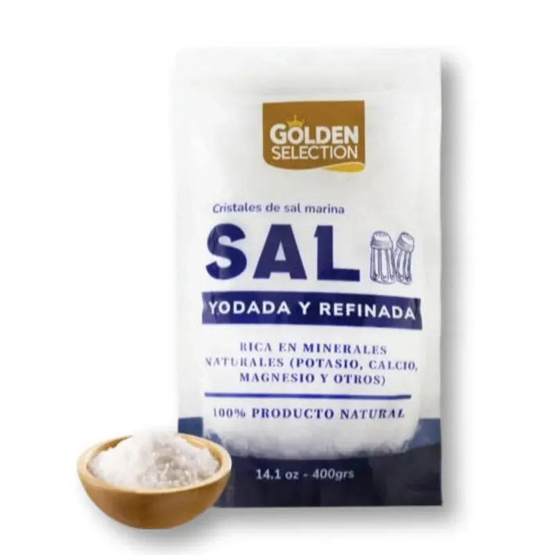 Sal Yodada y Refinada