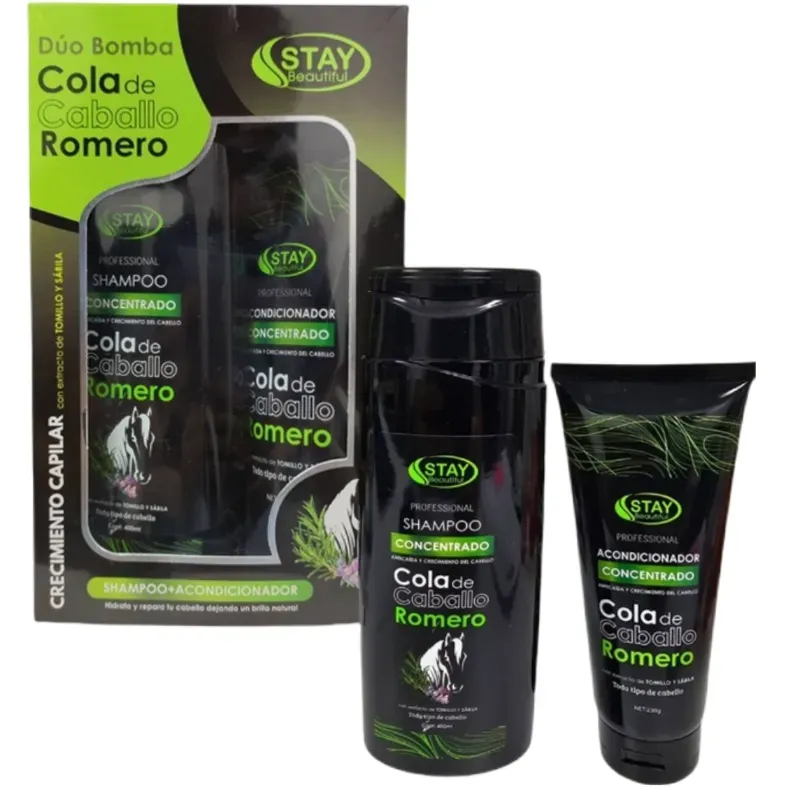 Shampoo/Acondicionador Cola de Caballo y Romero