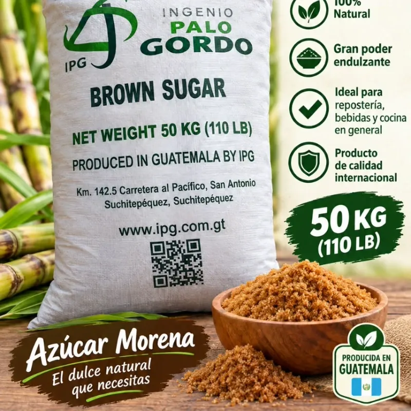 Azucar Morena Ingenio Palo Gordo