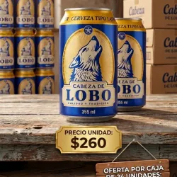 Cerveza Cabeza de Lobo