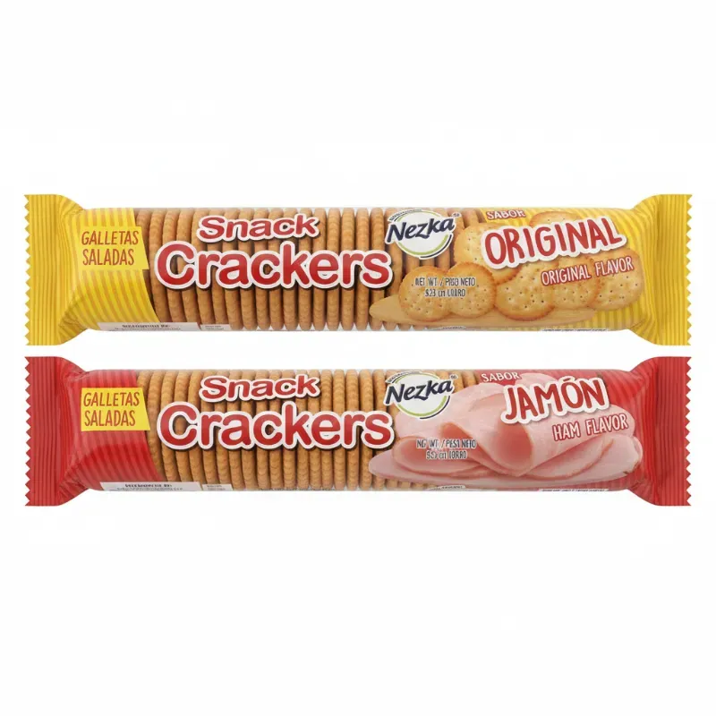 Galletas Nezka Original y Jamón 