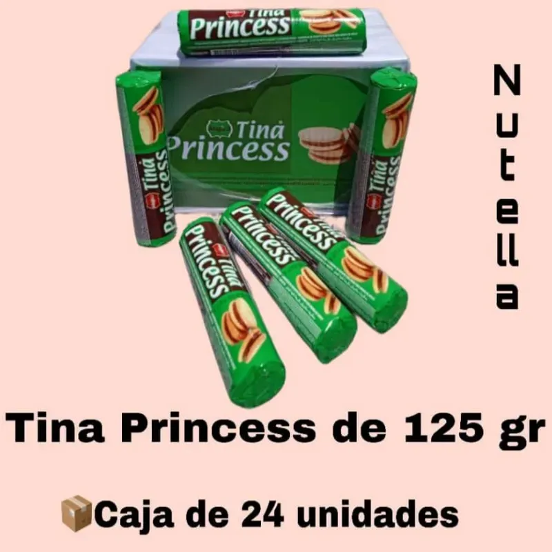 Galletas Tina Princess Nutela 