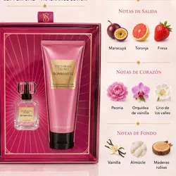 Set perfume en formato mini con su crema corporal 