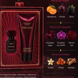 Set perfume en formato mini con su crema corporal 