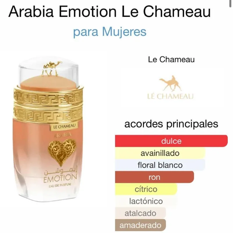 ARABIA EMOTION - EAU DE PARFUM - FOR WOMAN - 100 ML
