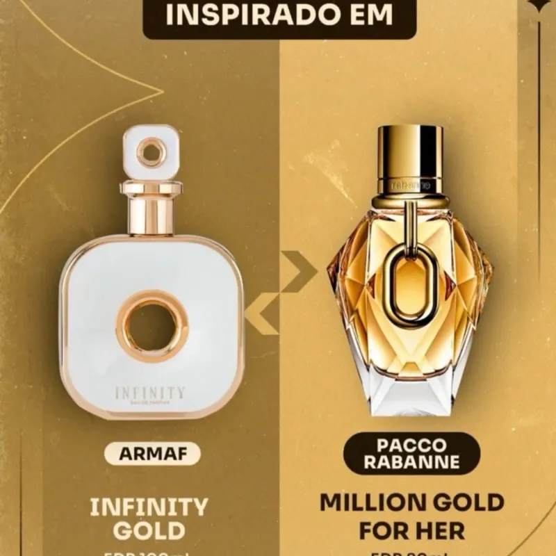 INFINITY GOLD DE ARMAF - EDP DE PARFUM - FOR WOMAN - 100 ML