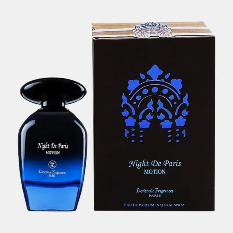 NIGTH THE PARÍS MOTION BLUE - EAU DE PARFUM- UNIXEX - 100 ML