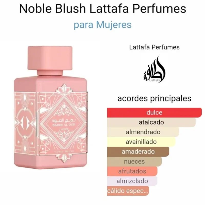 NOBLE BLUSH DE LATTAFA - EAU DE PARFUM - 100 ML