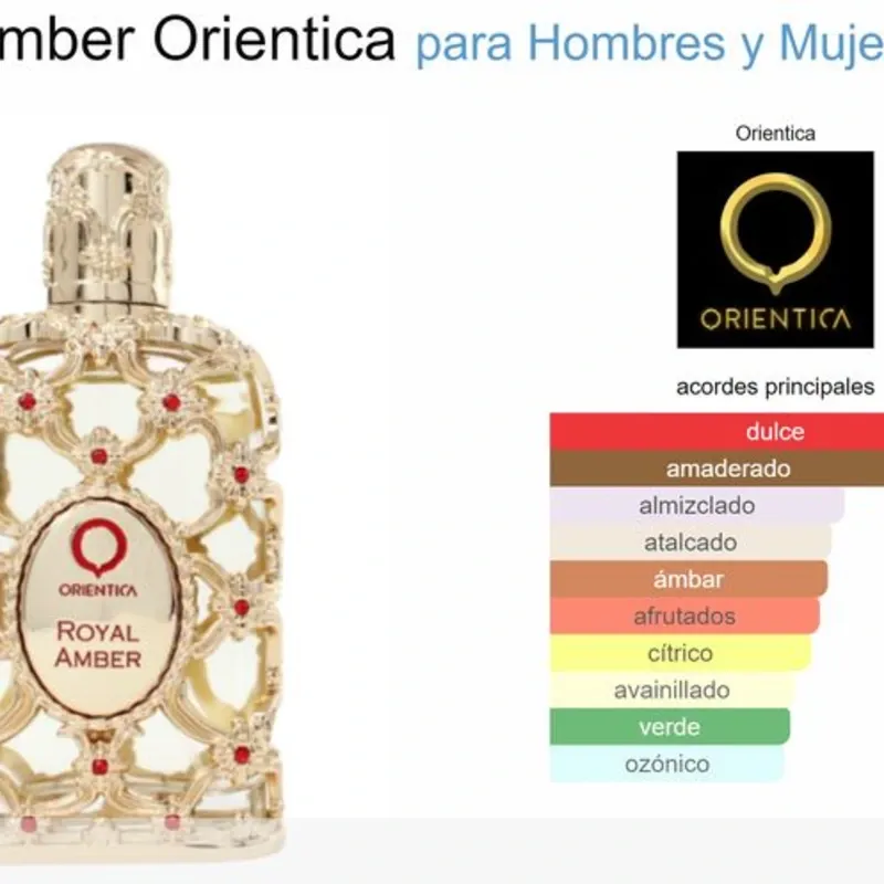 ROYAL AMBER DE ORIENTICA - UNICEX - EAU DE PARFUM - 80 ML