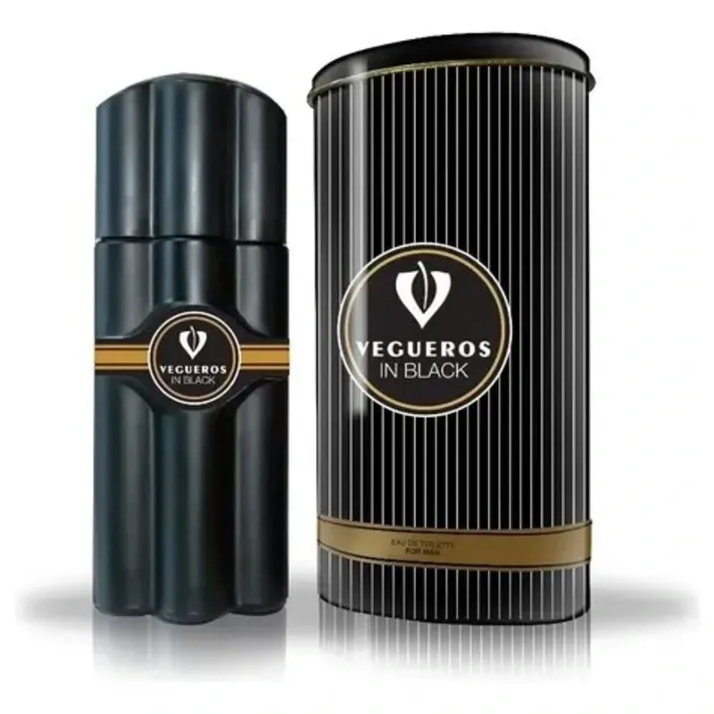 VEGUEROS IN BLACK - EAU DE TOILETTE - FOR MEN - 100 ML