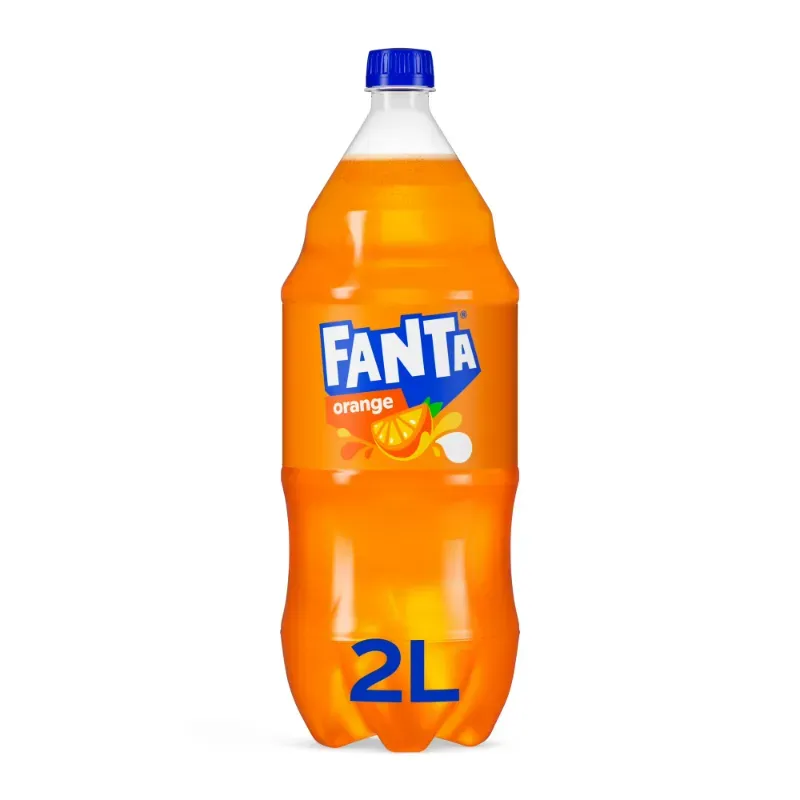 Botella de Fanta