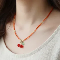 Collar cereza 🍒 
