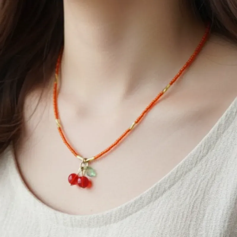 Collar cereza 🍒 