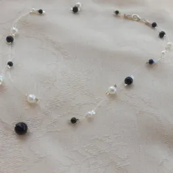 Fantasmita de perlas fijas doble