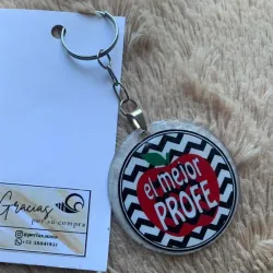 Llavero encapsulado 1 fotografia (acrilico)