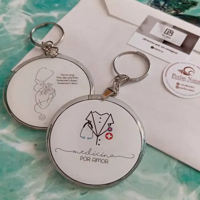 Llavero encapsulado 8