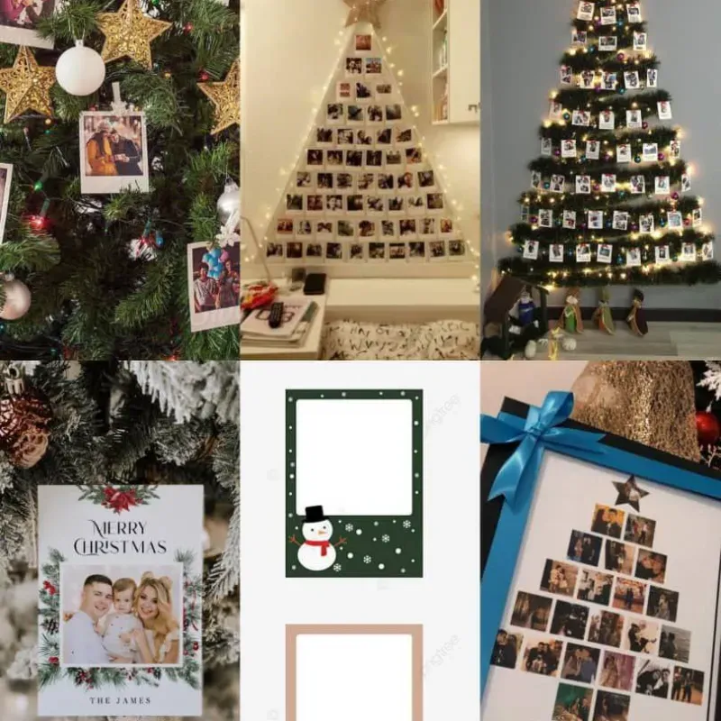 Paquete de Polaroids Navideño