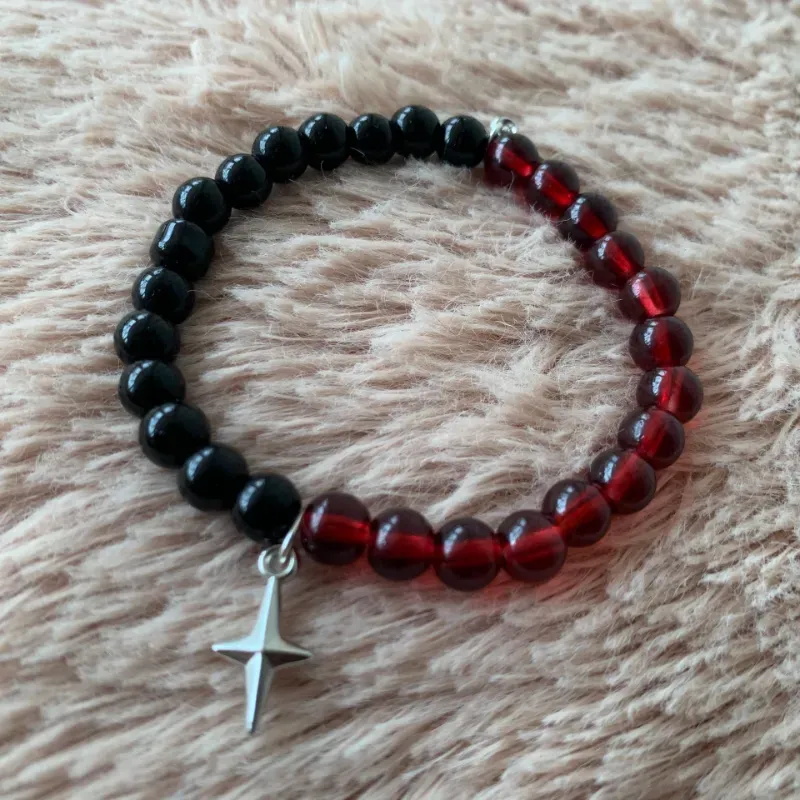 Pulsera de vidrio 🖤