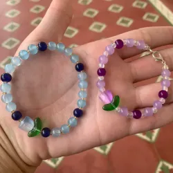 Pulsera de vidrio 🌷 