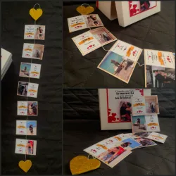 Secuencia de fotos para colgar