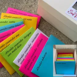 Sobre de abre cuando