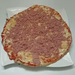 Pizza de jamón 
