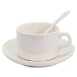 Taza de café con cucharita
