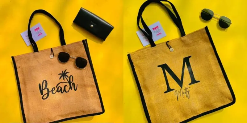 Bolsos De YUTE MEDIANOS 