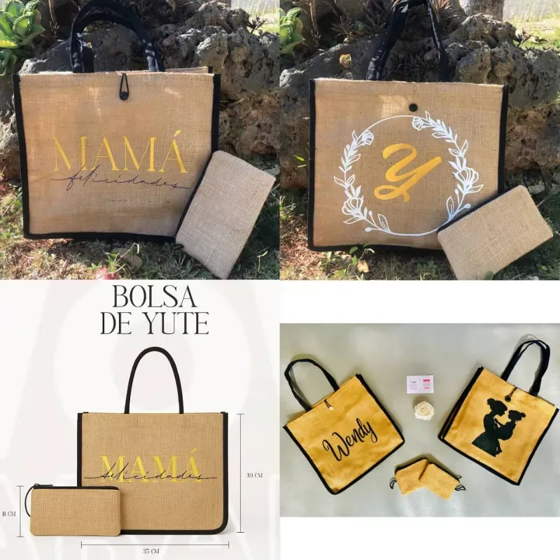 Bolsos De YUTE MEDIANOS 
