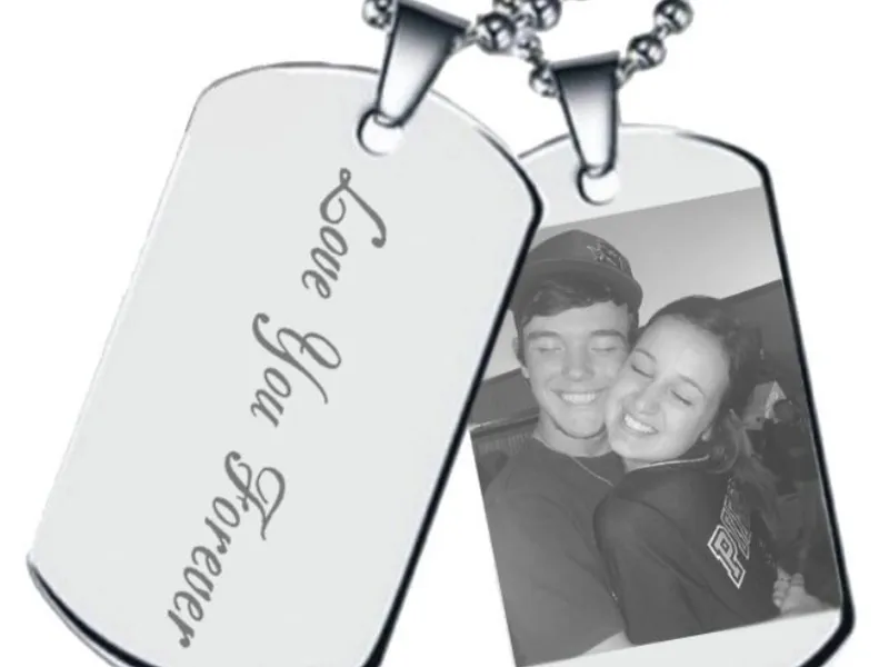 Collar de Placa Personalizado 