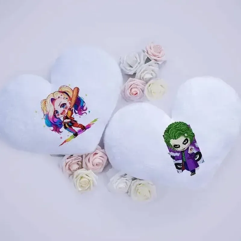 Cojin en forma de corazón 🤍