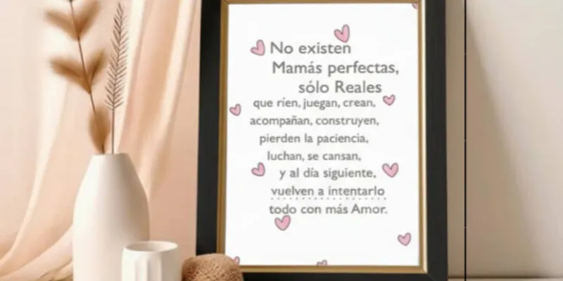 Cuadro con marco negro 