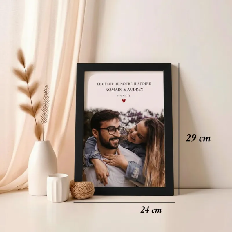 Cuadro con protección de cristal 