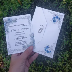 Invitación con sobre