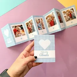 Mini álbum acordeón