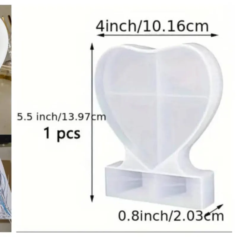 Portaretratos en forma de 💖