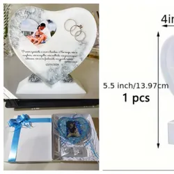 Portaretratos en forma de 💖