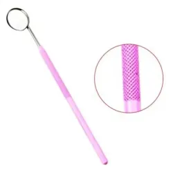 Espejo de metal para pestañas