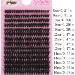 Pestañas vol ruso mix