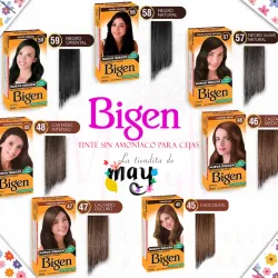 Tinte Bigen para cejas