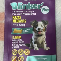 Blinker antiparasitario interno y externo
