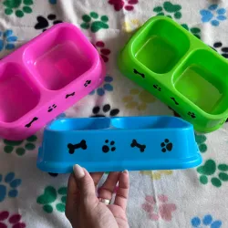 Comederos dobles pequeños