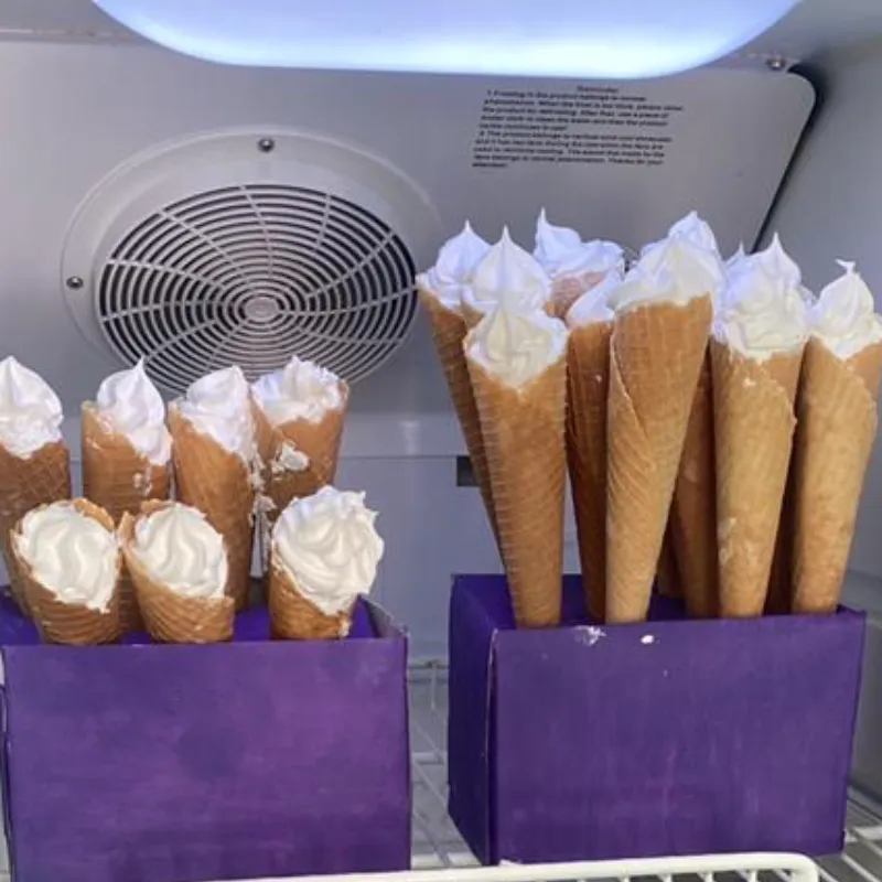 Barquillas Con Merengue
