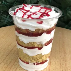 Vaso Domo Triple Panetela De Toppings 