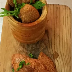 Buñuelos de malanga / malanga fritters