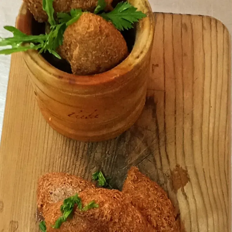 Buñuelos de malanga / malanga fritters