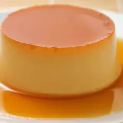 Flan de leche 