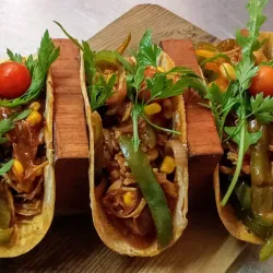 Tacos de pollo 