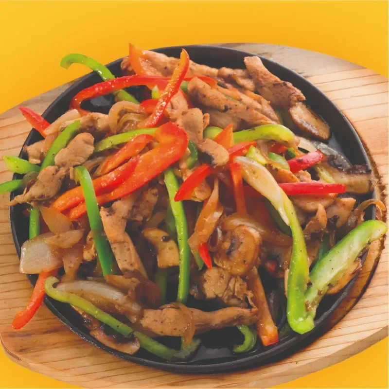 Fajitas de cerdo 